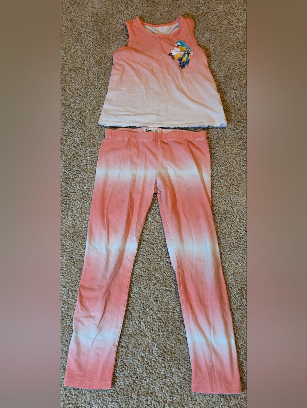 Epic Threads Orange Brick-Textured Top
